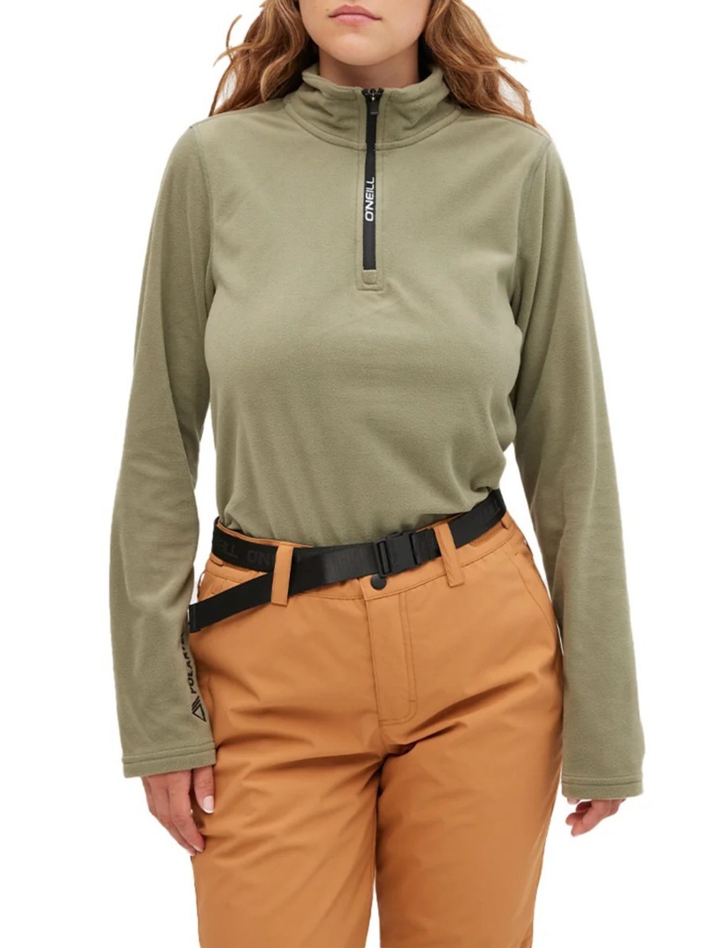 O'Neill Women's Jack’s Polartec 100 Half-Zip Fleece XL Deep Lichen Green
